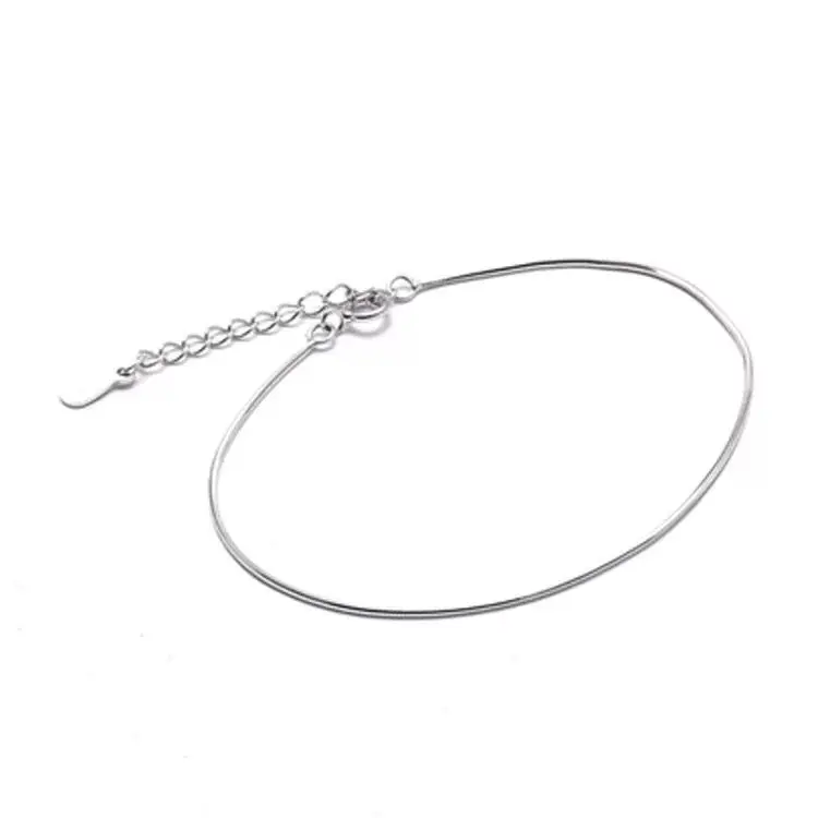

New S925 sterling silver bracelet temperament simple slim sweet snake bone chain female models GB03