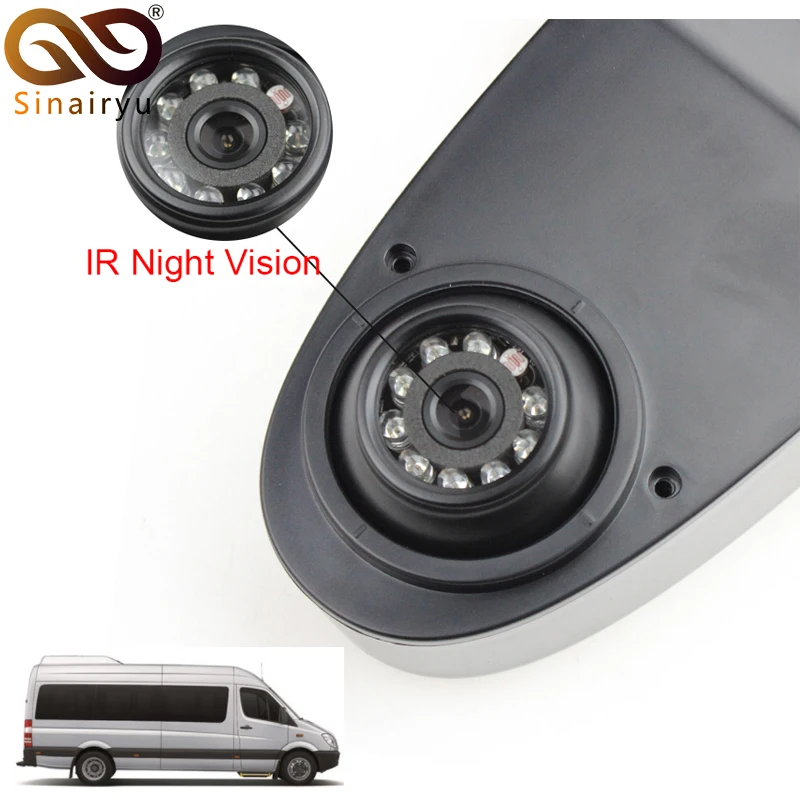

Specially for Mercedes Benz Sprinter Vari Viano Vito VW Crafter Ford Fiat CCD Reverse Rear View Camera Waterproof A Pair