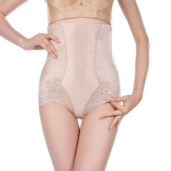 

Sexy Seamless LaceShapewear Women Cotton High Waist Underwear For Woman Panties Shapewear Abdomen Hips Slimming Soft Lingerie