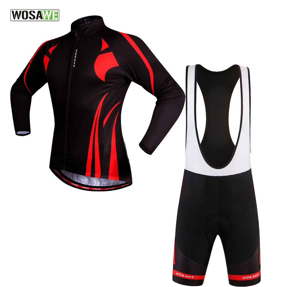 

WOSAWE Cycling Jersey Sets China 2017 Pro Tour Bicycle Shirts Mountain Bike Maillot Ciclismo Cuissard Cycliste Equipe