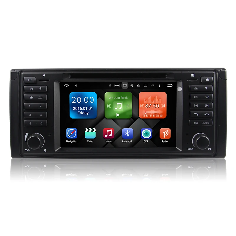 Excellent Newest Android 8.0 Octa Core 4G RAM 64G ROM GPS Navigation 7 " Car DVD Player for BMW E39 5er/M5 96-03 with Radio/Bluetooth/RDS 21
