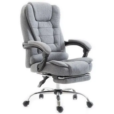 ЕС Poltrona бытовой для работы офиса Silla геймер Esports Boss игровое кресло подножка Эргономика может лежать с колесом - Цвет: gray