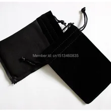 Настройка и маленький бархатный мешок ювелирных изделий бархатный мешочек подарочный бархат drawstring сумка логотип для кольца