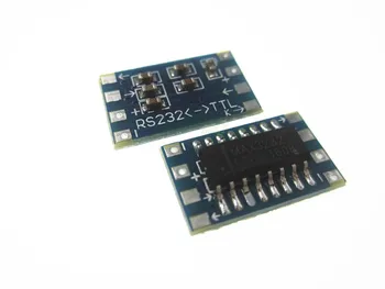 

100pcs mini RS232 MAX3232 Levels to TTL level converter board serial converter board RS232 to TTL Serial
