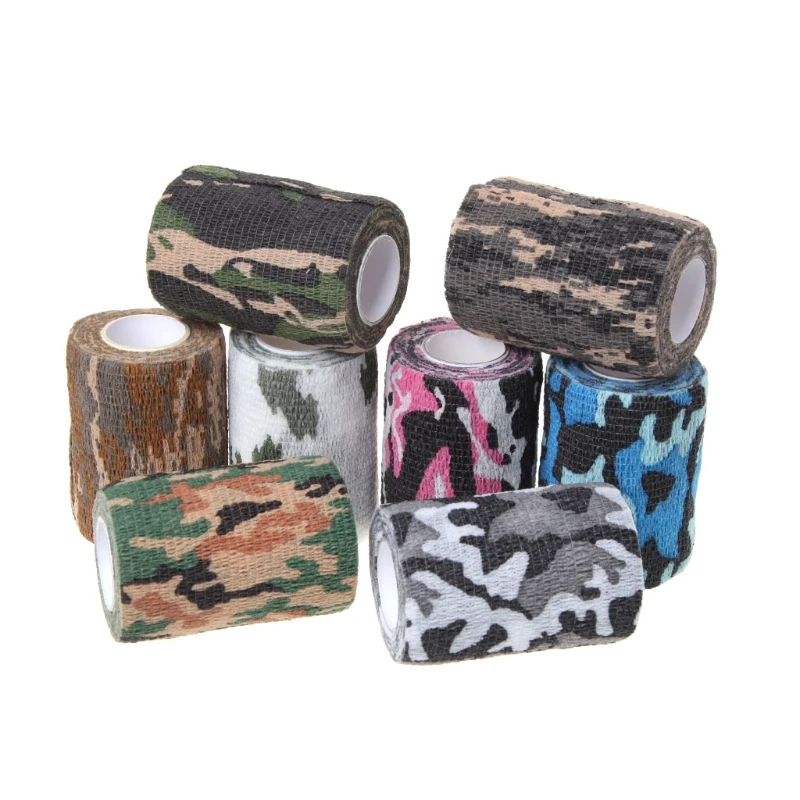 

Army Elastic Stealth Wrap Bandage portable Camo Tape Hunting Shooting with 7.5cm*4.5m