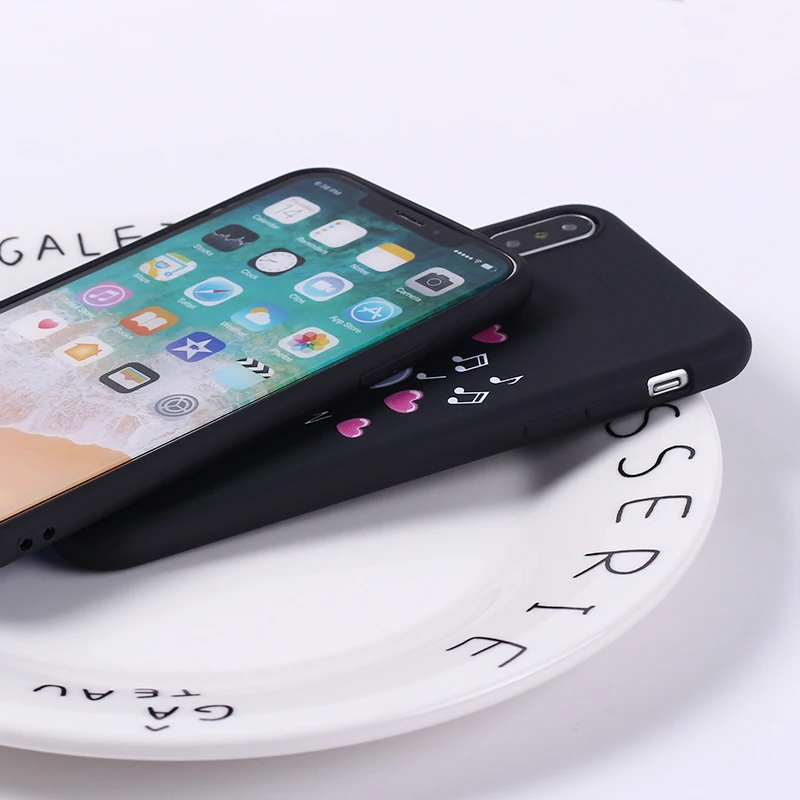 Мягкий силиконовый чехол для iPhone 11 Pro 5 7 7Plus 6 6S 8 12 8PLUS X XS Max|Бамперы| |