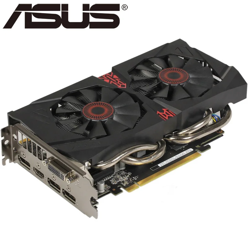 Видеокарта ASUS, оригинальная Видеокарта GTX 960, 4 Гб, 128 бит, GDDR5, видеокарты для nVIDIA, видеокарты VGA, Geforce GTX960, Hdmi, Dvi, игра, используемая в продаже