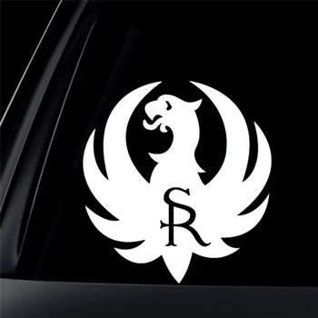 

15*14cm Bird SR Letter Sticker Personalized Motorcycle Car Body Decal For fiat punto opel astra vw golf 5 bmw x5 e53 bmw m Honda