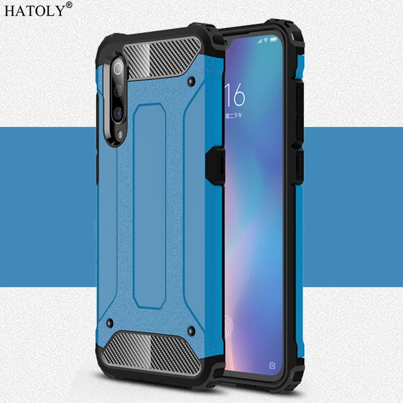 Чехол для Xiaomi Mi 9 противоударный прочный армированный Жесткий силиконовый