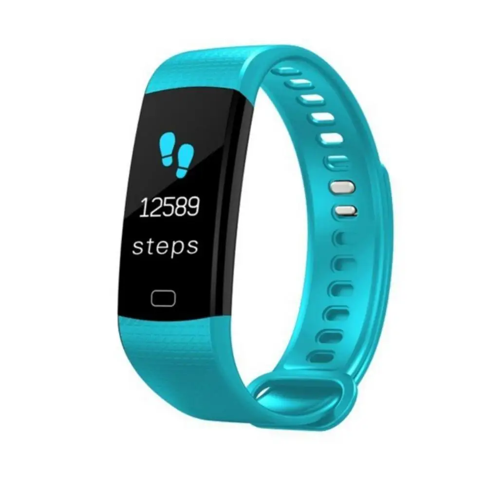 Фитнес-спортивный трекер Bluetooth браслет цветной экран Y5 браслет с монитором сердечного ритма измерение кровяного давления Смарт-часы - Цвет: E