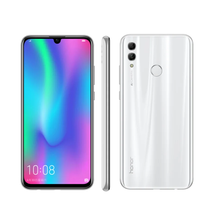 Excellent Original Honor 10 lite Mobile Phone 6.21" 6GB  64GB Kirin 710 Octa Core 24MP+13MP Camera 3400mAh Android 9 4G LTE cell phones 3