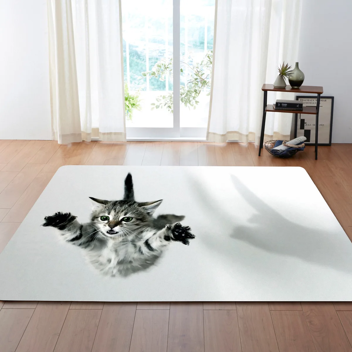 23 вида кошек 3D печатные большие ковры дружественный Кот гостиная украшения Спальня, зал чай стол области коврик мягкая фланель - Цвет: 5