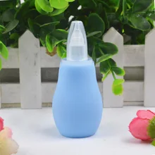 Портативный носовой аспиратор для малышей, очиститель слизи носа, сопли, насос-присоска, силиконовый аспиратор для новорожденных детей