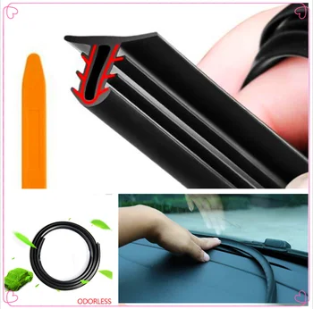 

Car Dashboard Strip Sealing Rubber line plastic for Mitsubishi ASX Endeavor Expo Galant Grandis Lancer Mirage Montero