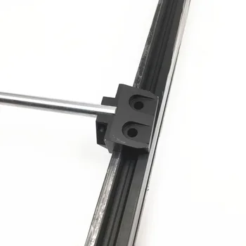 

4pcs Funssor Prusa i3 MK3 bear upgrade aluminum alloy Y axis smooth rod holder kit for DIY Prusa bear 3D Printer