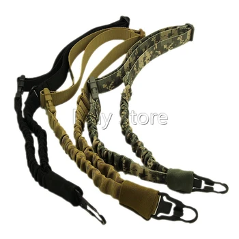 

Tactical Gun Sling Hunting Survial Sling Strap Outdoor Gear Mountaineering Camping Climbing Hunting Shoulder Bungee Sling System