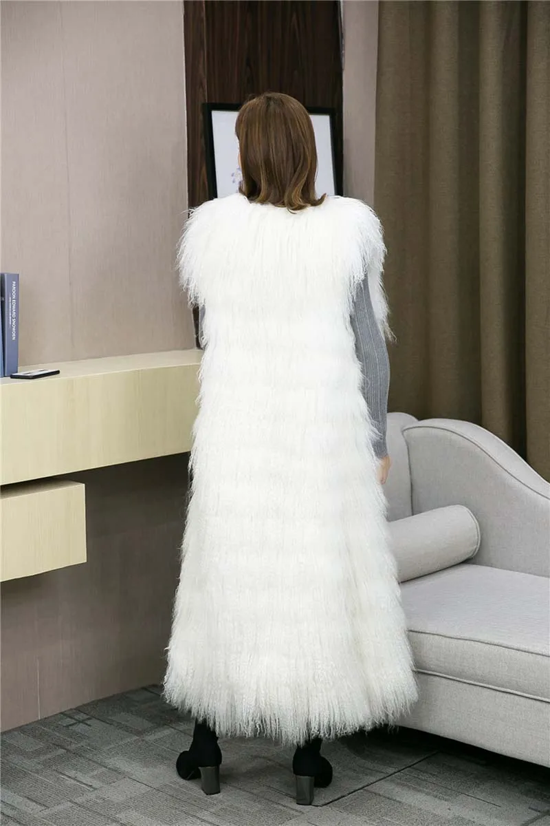 Tibet lamb fur vest long (1)