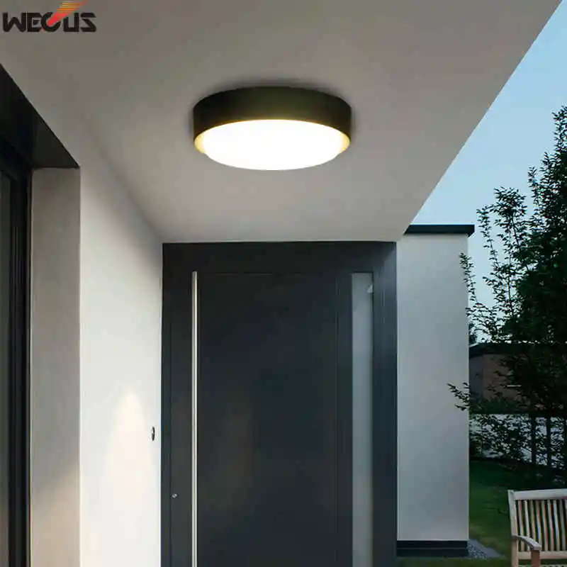  (WECUS) Outdoor Moisture/Anti-mosquito Ceiling Light LED Villa Courtyard Corridor/Balcony/Aisle/Bat - 32993790124
