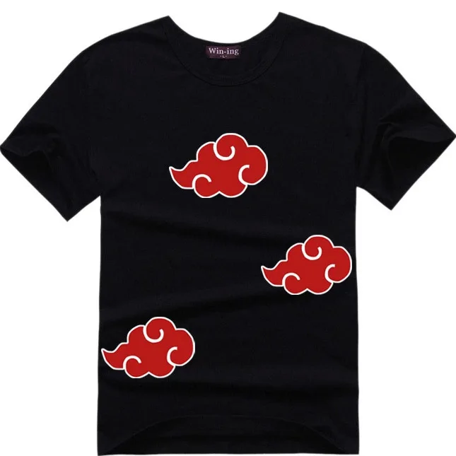 Мужская футболка с логотипом Итачи учихи из аниме Наруто Акацуки|men tshirt|t shirtlogo t