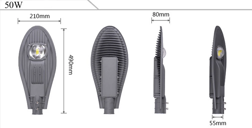 GO OCEAN Street Lights Street Light 20W 50W 60W 100W 150W IP65 Road Lamp Garden Waterproof Road Lamps Outdoor Lighting (13)