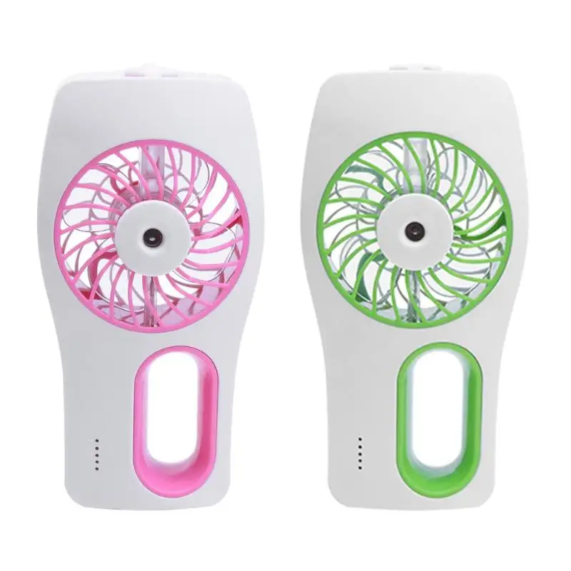 

Portable Mini Rechargeable USB Handheld Fan Air Cooling Mist Maker Humidifier for Home Office Desktop Table Fan Home Appliance