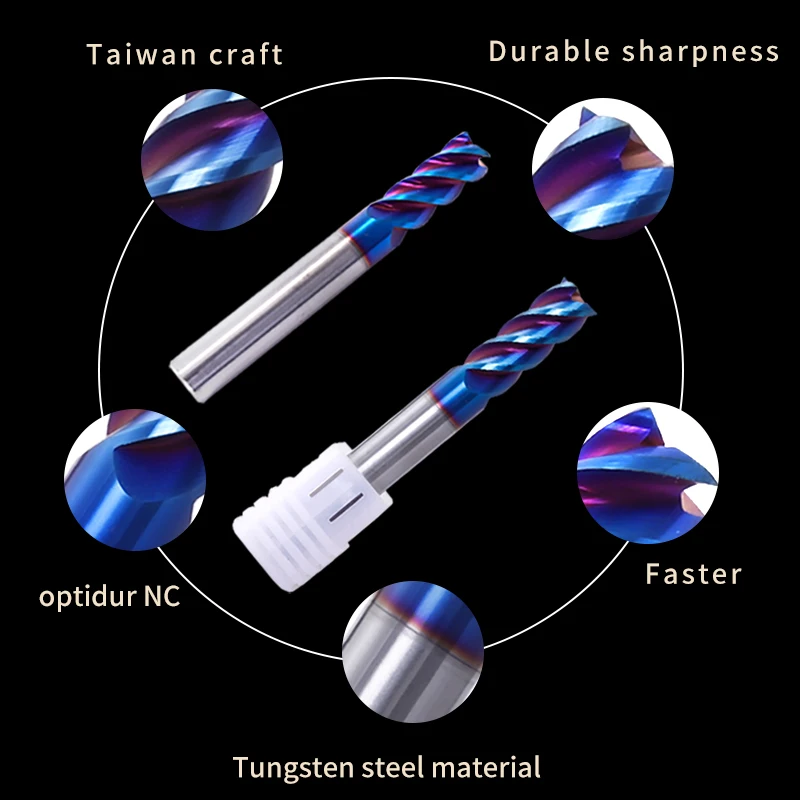 1PCS Milling Tools Mill Tungsten Steel Milling Cutter End Mill HRC65 4 Flute 1mm 2mm 3mm 4mm Alloy Carbide End Mill Metal Cutter 1PCS Milling Tools Mill Tungsten Steel Milling Cutter End Mill HRC65 4 Flute 1mm 2mm 3mm 4mm Alloy Carbide End Mill Metal Cutter
