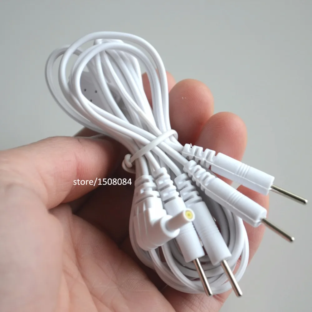 5Pcs Pin 2.35mm 4 in 1 Head Electrode Cable Line Connector Wire digital Tens Acupuncture Therapy Machine Needle Treatment Wire 5Pcs Pin 2.35mm 4 in 1 Head Electrode Cable Line Connector Wire digital Tens Acupuncture Therapy Machine Needle Treatment Wire