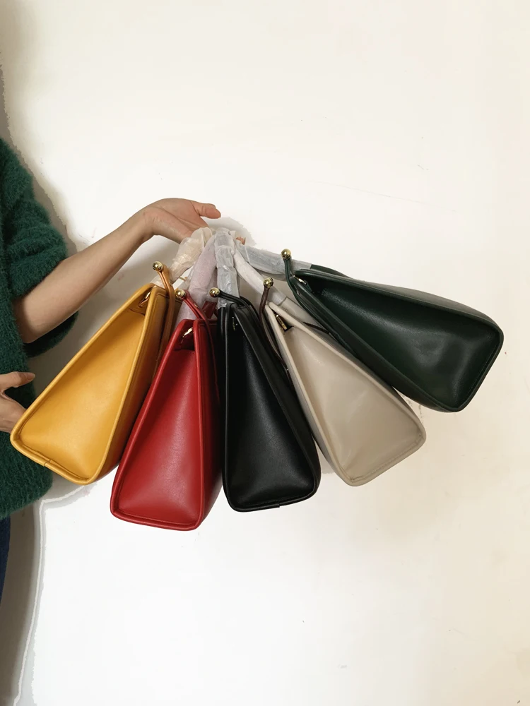 Роскошная Брендовая женская сумка из натуральной кожи, женская модная кожаная сумка через плечо, сумка-тоут миди