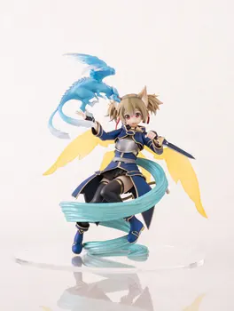 

20cm Sword Art Online II Shirica Action Figures PVC brinquedos Collection Figures toys for christmas gift Free shipping