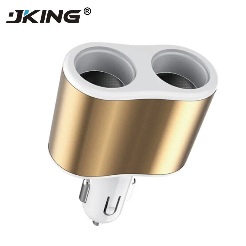 JKING Dual cigarette lighter car Lighter Charger Socket Splitter 12V Car Cigar Lighter Socket