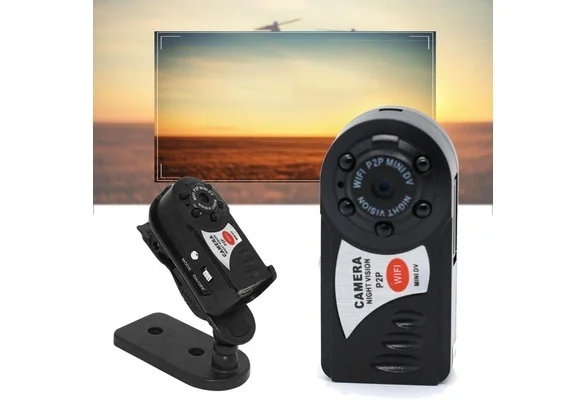 16GB карта + P2P HD мини Wifi DVR IP камера видеокамера видеорегистратор ночное видение