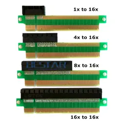 2018 Новый PCIe PCI-E 3,0x1x4x8x16 Женский x16 мужской Графика защита карты Адаптер платы PCI Express Тесты карты для GTX1080