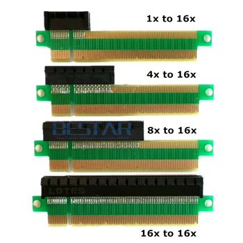 

2018 New PCIe PCI-E 3.0 x1 x4 x8 x16 Female To x16 Male Graphics card protection Adapter PCB PCI Express Test Card For GTX1080