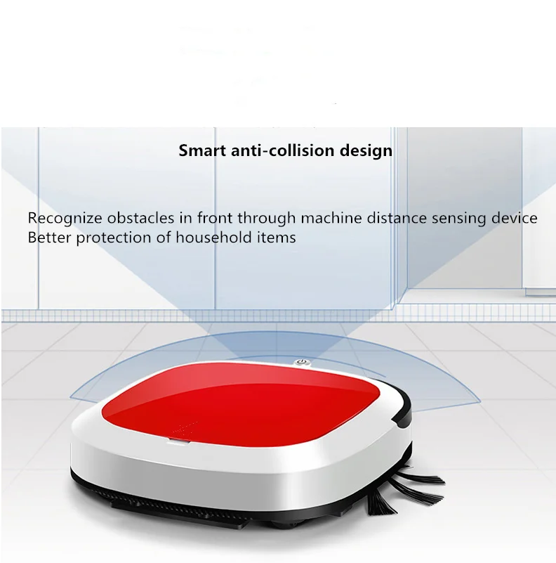 Дешевый мини робот пылесос для дома с литиевой батареей