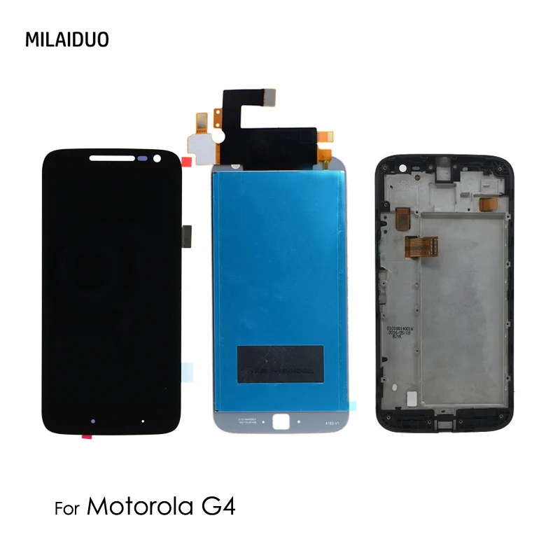 Для Motorola Moto G4 XT1622 xt1625 ЖК дисплей Дисплей Сенсорный экран с/без каркасные работы