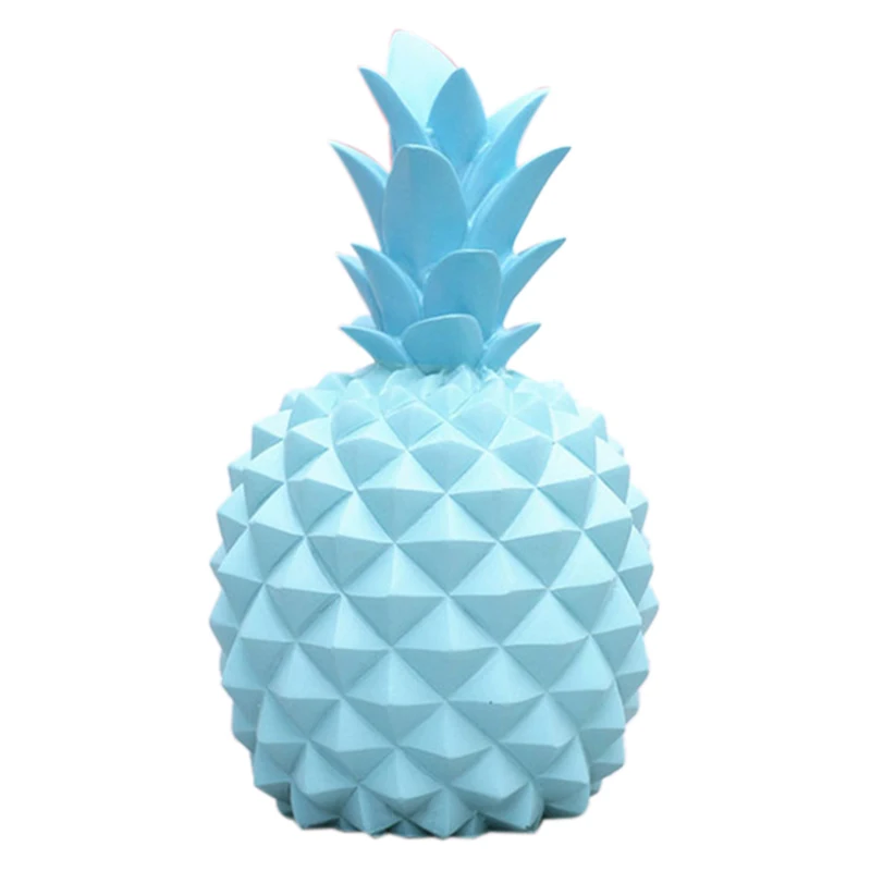 

Jelly Color Pineapple Ornaments Home Decoration Resin Kids Gift Piggy Bank Piggy Fruit Decor Cute Girls Present