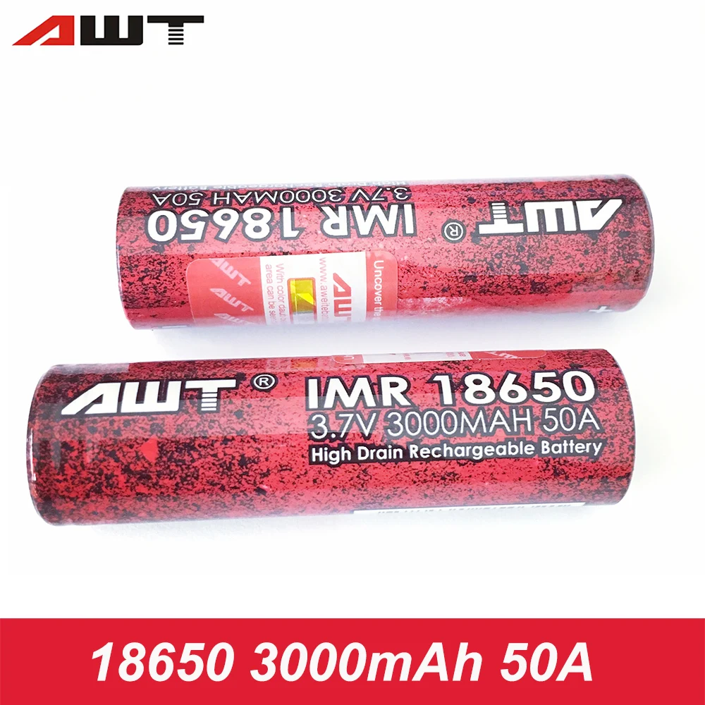Awt аккумуляторы 18650