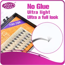 35 лотков цена 10 вспышек ресниц экологический шелк натуральный Накладные ресницы макияж экстенионы