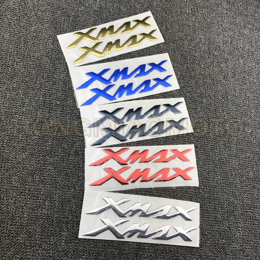 

Motorcycle 3D Mark Stickers Tank Decals Applique Emblem Badge Tank Pad Protector Decal For Yamaha X-MAX XMAX X MAX 125 250 300