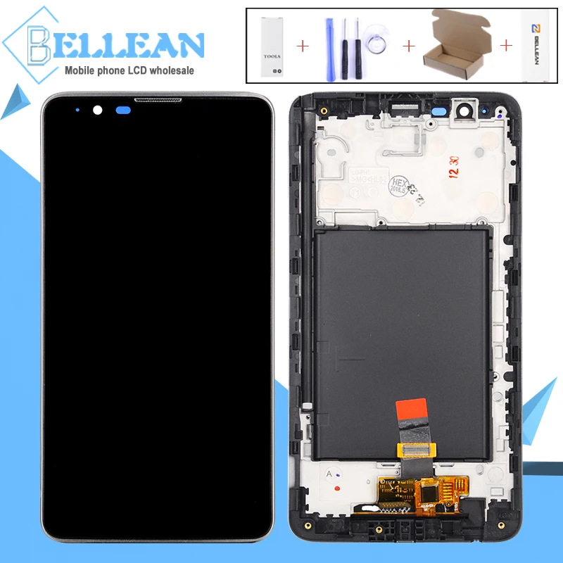 

Catteny For LG Stylus 2 LCD Touch Screen Digitizer Assembly Repalce For LG Stylus 2 Display K520 LS775 Display With Frame+Tools