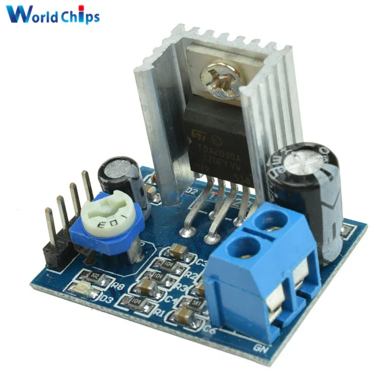 

1Pcs Audio Amplifier Board Module TDA2030 TDA2030A 6-12V 18W Single Amp Power Supply