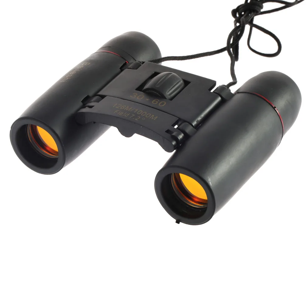 

SEWS free shipping 30 X 60 Zoom Mini Compact Binocular Telescope 126m To 1000m Day And Night Vision