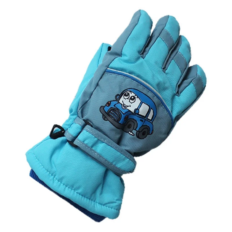 professional ski gloves children waterproof snowmobile gloves warm windproof cycling