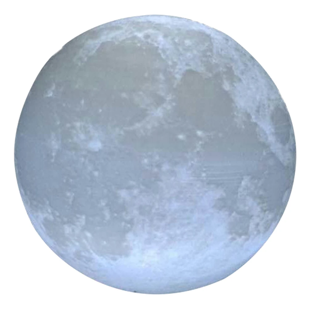 Перезаряжаемые светодиодный ночной Светильник луна лампа 3D печать Луны светильник Луна Спальня домашний декор 2/3/7 цветов изменить сенсорный переключатель подарок на день рождения