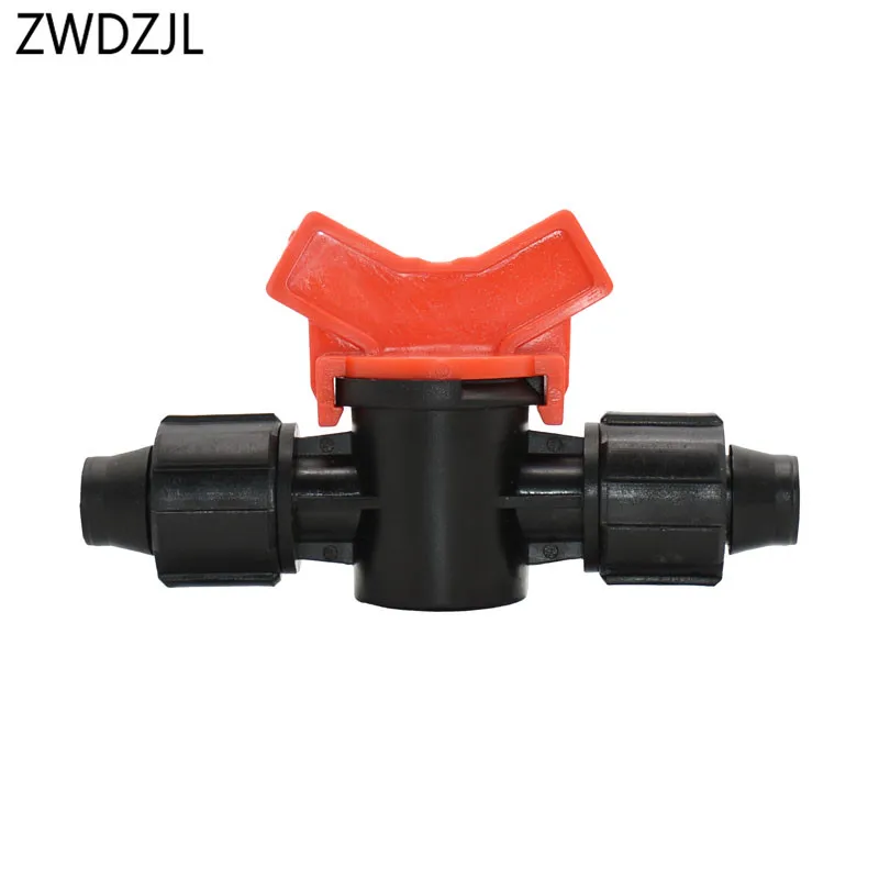 

5/8" drip tape irrigation valve waterstop connectors 16mm water valve Garden tap 5/8 hose For greenhouse drip irrigation 20pcs