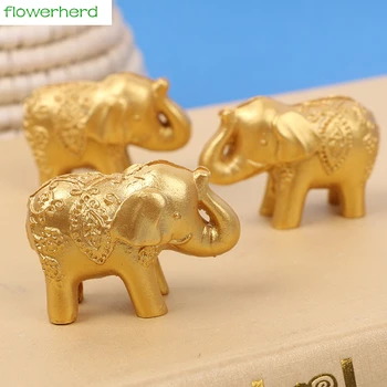

5pcs Gold Baby Elephant Place Card Holders Wedding Decoration Party Supply Party Table Number Stand Place Name Card Holder