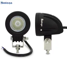 Buy 2 pcs 10W IP67 Cree LED Work Light Lamp Bulb Off-Road 4WD 4x4 12v 24v Truck SUV ATV Spot Flood Super Bright Round Free Shipping