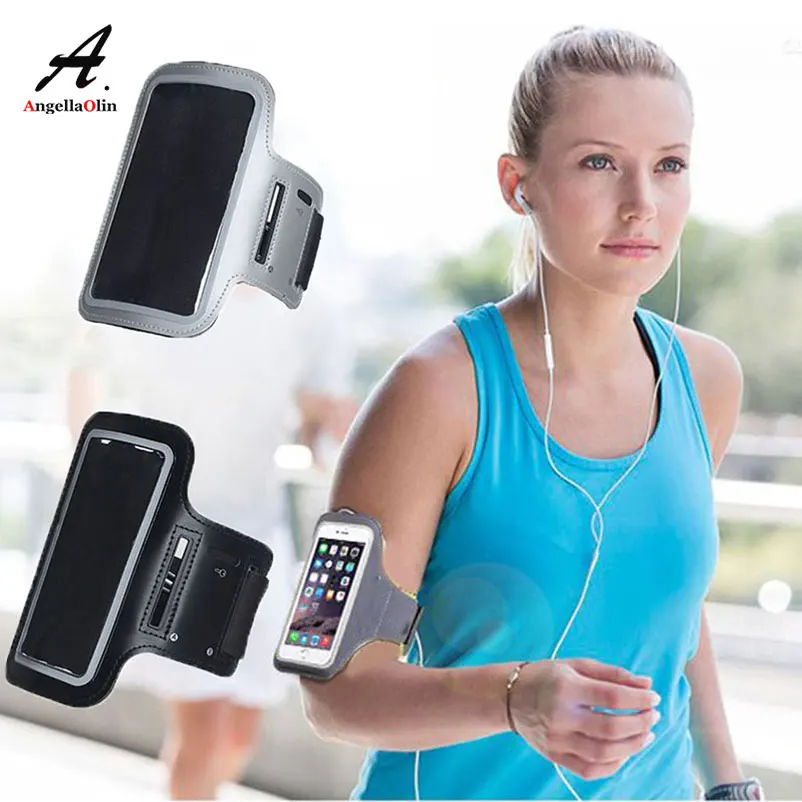 

Gray Waterproof Armbands Gym Run Fish For Xiaomi Mi 6X mix 2s a1 Redmi Note 5 s2 5 plus 4x 5a Case Arm Band 1 2 3 Bag Armband