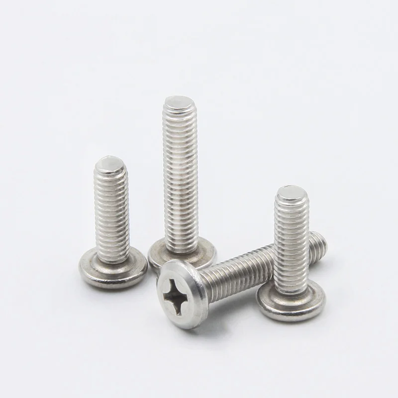 5 قطع m8 * 16/20/25 .. 120 304 المقاوم للصدأ خزانة الأطفال الاكسسوارات السرير/منحرف رئيس البراغي شقة رئيس الصليب برغي