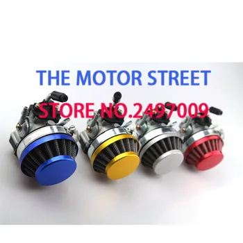 

49CC Performance 19mm Carb Carburetor Air Filter Assembly for 2-stroke 47cc 49 Cc Mini Pocket Bike ATV